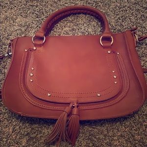 Sole Society brown saddle bag